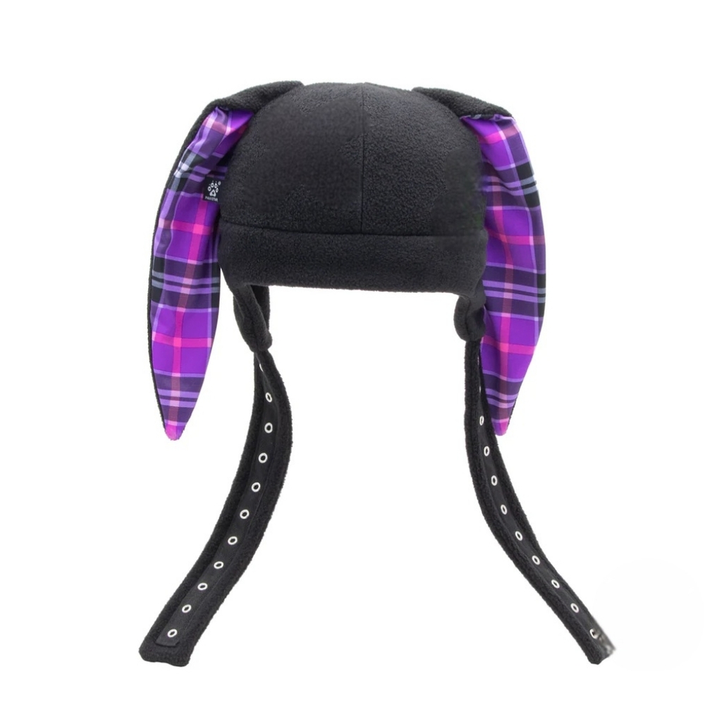 Pawstar punk plaid bunny hat